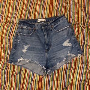 Denim Abercrombie shorts!